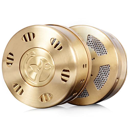 CALLARON Caja De Accesorios Para Quemar Moxa Soporte Para Moxa Quemador De Moxa Dorado