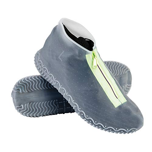 Cubrecalzado Impermeable,Cubierta del Zapato Impermeable Funda de Silicona para Zapatos,Funda de Zapato Reutilizable & Impermeable...
