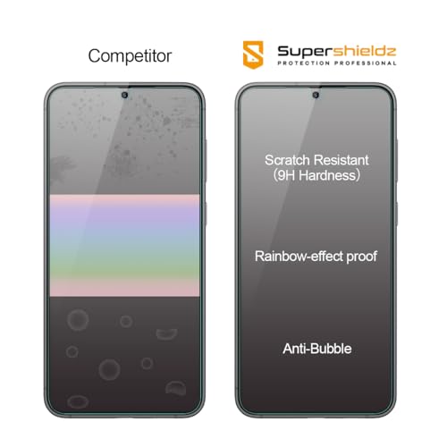 Image of Supershieldz (3 Pack) Designed for Samsung Galaxy S25+ / S25 Plus Tempered Glass Screen Protector, Anti Scratch, Bubble Free
