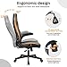 BASETBL Silla Oficina Ergonómica, Silla Gaming Cuero PU con Altura Ajustable, Silla...