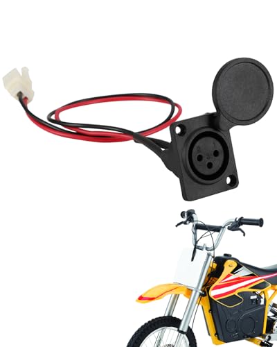NACORE MX650 Charging Port Chager Socket for MX650/500, SX500, EcoSmart Metro, EVO500/800 And More Electric Dirt Bikes, Scooters