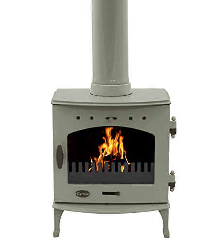 Carron Sage Green 4.7kW Multifuel DEFRA Approved Stove [Energy Class A]