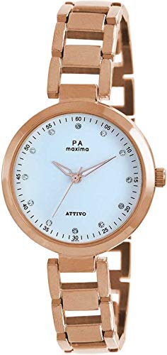 maxima white watch