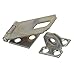 Hasp, Fixed, Steel, Zinc Plated, 2-1/2 In. L