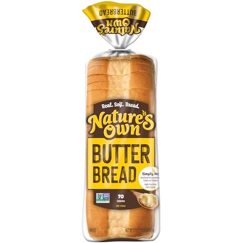 Nature's Own Butterbread, Non-GMO Bread, Sandwich Bread, 20 oz Loaf