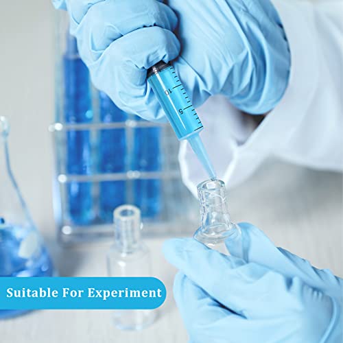 16 Pack 20ml Plastic Syringe, Large Syringes Tools for Liquid, Sterile and Individually Sealed for Measuring, Watering, Refilling, Feeding Pets, Scientific Labs, Oil or Glue Applicator