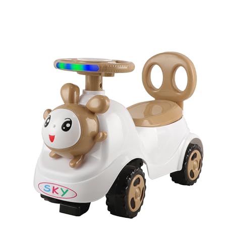 Image of JoyRide Sky Ride-On Baby /Kids Ride for Boys & Girls 1-3 Years Brown