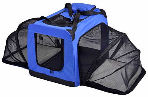 Pet Life Hounda Accordion Collapsible Dog Crate & Playpen