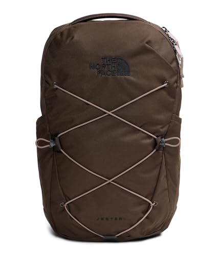 The North Face Jester Everyday Laptop Backpack - Commuter Daypack Water Repellent Laptop Sleeve Dark Chestnut/Garnet One Size