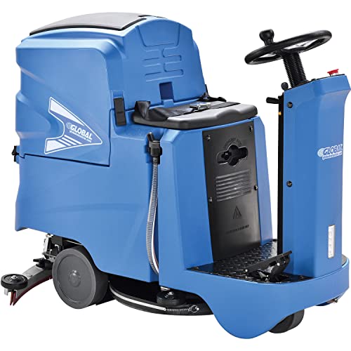 Global Industrial Automatic Ride-On Floor Scrubber with 22