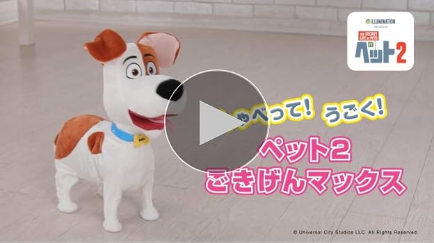 Amazon | ペット2 ごきげんマックス | 電動ロボット | おもちゃ