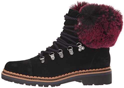 Sam Edelman Women's Bowen Fashion Boot, Black/Raspberry Wine, 8 M US | Image 7