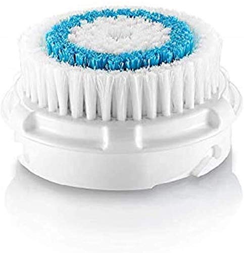 Compatible Replacement Facial Cleansing Brush Heads Replacements （2 pieces） (Blue+Green)