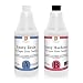 EPOXY Resin Crystal Clear 64 oz Kit | 1:1 Resin and Hardener for Super Gloss Coating | For Bars, Outdoor Table Top, Countertop, Art | Safe for Use on Wood, Metal, Stone, Plastic, Marine Sealer