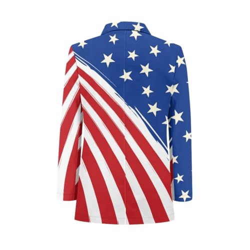 Men's Novelty 3D Printed One Button Open Flower Blazer Suit Jacket Suit4