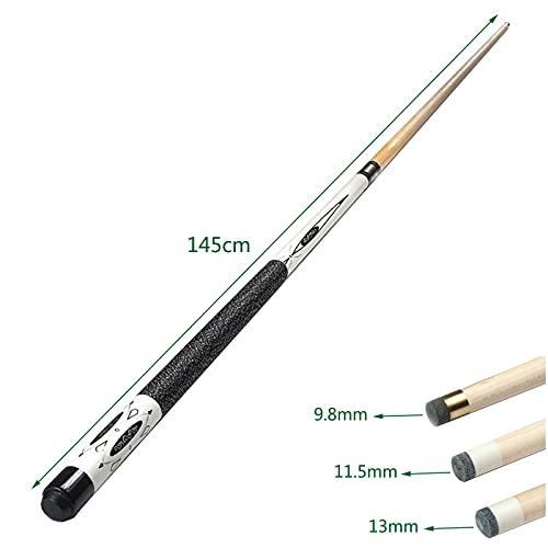 Taco de billar de madera 145 cm diámetro 9.8 mm miniatura 2