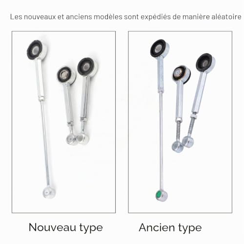 WODHMIEY Bielle de Changement de Vitesse en Aluminium de pour Berlingo Xantia Xsara 306 405 Partner; Facile à Installer; Compatible avec Les modèles CITROËN et – vue 3