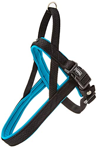 Nobby Preno Mesh norweska uprząż 38-50 cm + 36 cm / 20-25 mm, turkusowa