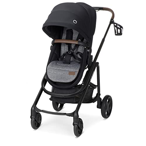 Maxi-Cosi Tayla Max Baby Strollers, Modular with Adjustable Seat, Converts to Lie-Flat Carriage,...