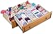 Dial Industries Adjustable Dresser Drawer Clothes Organizer Dividers, Set of 4, 4.5