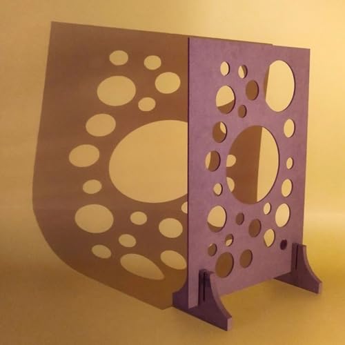 Image of SMILEDRIVE Photography Shadow Boards, Creative A3 Light Panels, Set of 2 | Professional Product & Food Photography, Laser-Cut Reflection Board for Photography