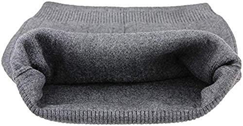 Voarge Back Warmer Cashmere Kidney Warmer Winter Soft Cashmere Kidney Warmer Back Elastic Waist Warmer Belt, Grey