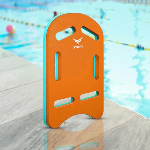 Image of VFK by Xtrim 25mm Extra Thick Swimming Kick Board, Swimming Floater for Adults & Kids, Kickboard for Beginners Training, Swim Float Pad with All Holding Angles, Equipment for Swimmers
