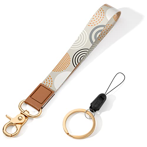 Image of Wrist Lanyard Key Chain, Wristlet Strap Keychain Holder for Women Men Car Keys Wallet Card Phone