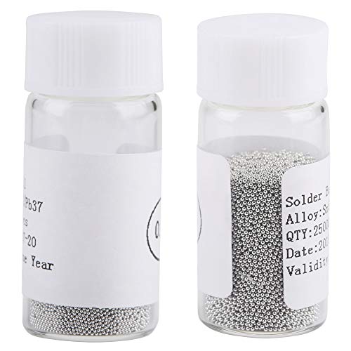 Image of BGA Solder Ball Reballing Soldering PCB Heat Universal Stencil Balls (0.6mm)