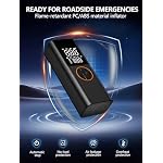 Tire Inflator Portable Air Compressor,12V DC, Rechargeable Battery - Image 4