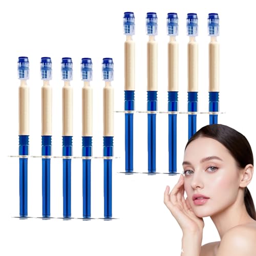 Polypeptide Collagen,Skin Firming Cream, Polypeptide Collagen Elastic Essence Cream,Micro-Molecular Collagens Anti-Wrinkle Lotion (10PCS)