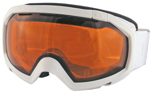 Quiksilver Facet Orb Snow Goggles - White Z65 / Orange