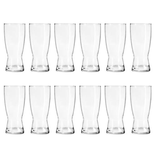 Lista de Vasos cerveceros los 10 mejores. 46 Vasos Cerveceros De 325 Ml - Modelo Bravo - 12 piezas - Material Vidrio Ideal Para Cerveza Bar