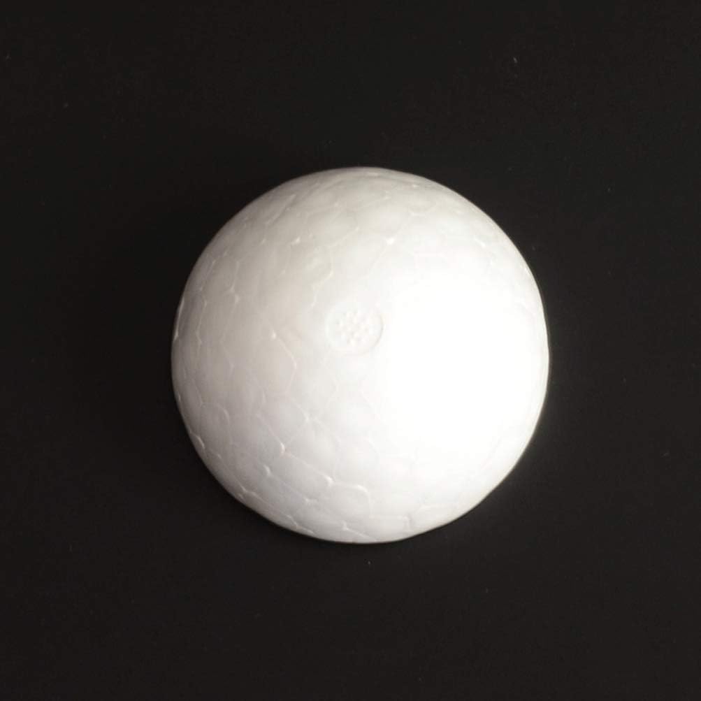 Holibanna 25Pcs 7cm White Foam Balls Craft Foam Balls Polystyrene Craft Balls Art Decoration Balls for DIY Art Craft School Projects and Party Decorations - Image 5