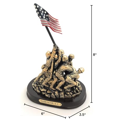 Washington Dc Us Marine Corps War Memorial Figurine: The Iwo Jima Memorial  thumb #2