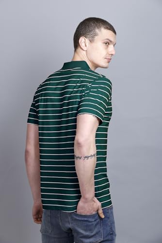 Image of GODFREY Half Sleeve Cotton Polo T Shirt for Man with Pocket - Regular fit Men Tshirts