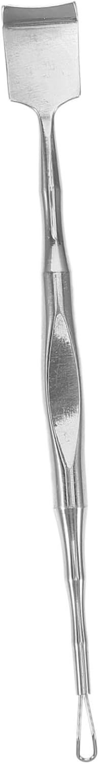 Didiseaon Stainless Steel Double-Head Tool for Women Deep Cleaning Facial Pore Scraper for Chin Nose and Forehead Home and Salon Use