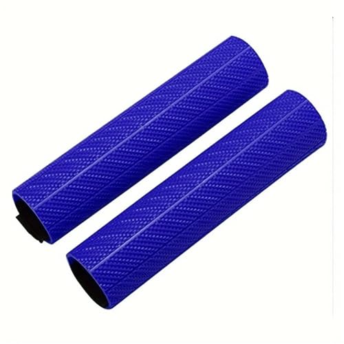 Soufflet de fourche moto bleu pour protection de fourche avant de dirt bike