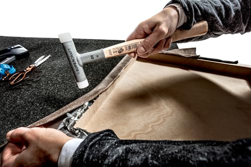 SUPERCRAFT-Schonhammer, mit schwingungsdämpfendem, ergonomisch geformtem und lackiertem Hickorystiel | D=40 mm | 3366.040
