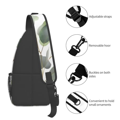 Bolso cruzado de hombre tipo bandolera negra miniatura 5