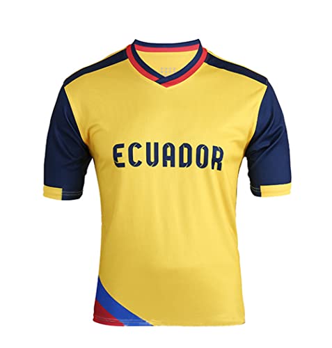 YuanDiann Camiseta de la Copa Mundial de Fútbol de Qatar 2022 para los fanáticos del Entrenamiento Deportivo para Hombre, Mujer, impresión, elástico, Transpirable, de Secado rápido, Camiseta Cover