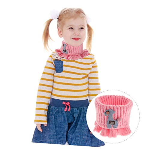 Homoyoyo Boys and Girls Knitted Scarf Warm Neck Wrap for Boys Girls Soft Cartoon Design for Outdoor Activities Warmer for Toddlers for Cold Weather4