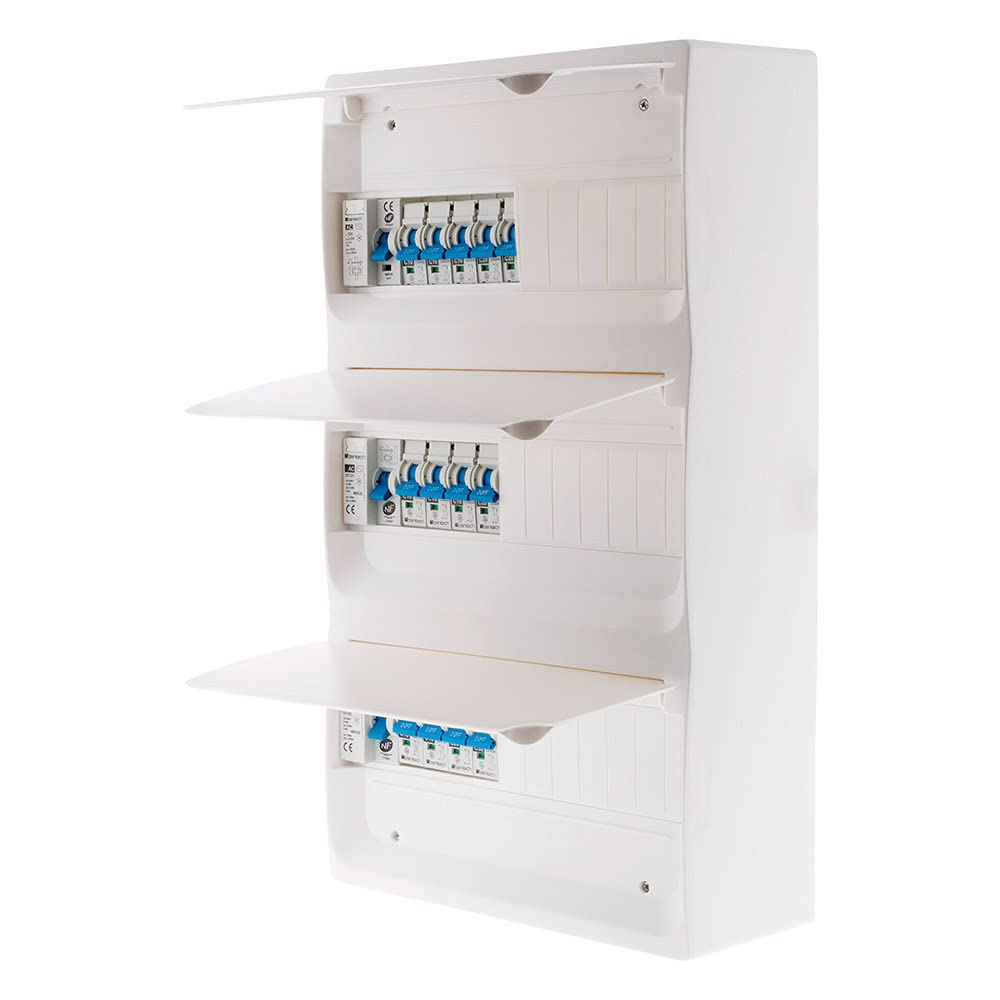 Zenitech - Coffret T5 39 modules + 13 disjoncteurs + 3 interrupteurs et Accessoires