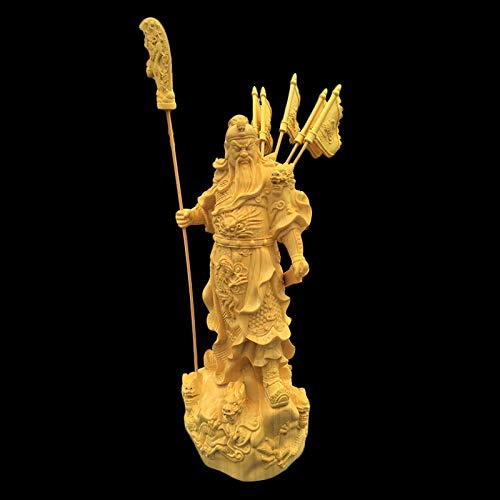 Amazon.co.jp: 関羽デコレーション Boxwood 20cm Guanyu彫刻