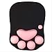 xuelongs Tapis de Souris 3D Silicone Doux Chat Mignon Patte Tapis de Souris Repose-Poignets Coussins Tapis de Souris pour Enfants Ordinateur Portable Tapis de Souris Ordinateur   Blackpink