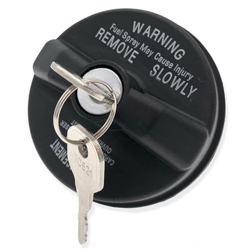 Bouchon de réservoir verrouillable avec clé pour Jeep Wrangler et Cherokee (4766581AA)