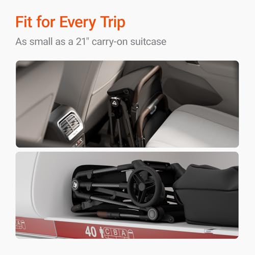 image for MAMAZING Lightweight Baby Travel Stroller with Carbor Fiber Frame, Com