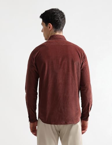 Image of Arrow Sport Men's Chelsea Slim Fit Corduroy Shirt