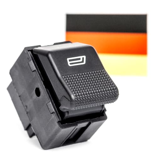 WoWMarkt 1x Fensterheber-Schalter Kit für VW Polo 6N2 [Bj.1999-2001] 6X0959855B Lupo 6X1 6E1 [Bj.1998-2005] Seat Cordoba 6K2 [Bj.1999-2002] Seat Ibiza III 6K1 [Bj.1999-2002] Elektrische Taste Knopf