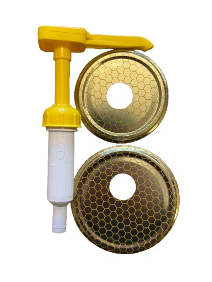 dosificador de dispensador para Bote de Miel de 500 G y 1 kg con Cápsula Colmena